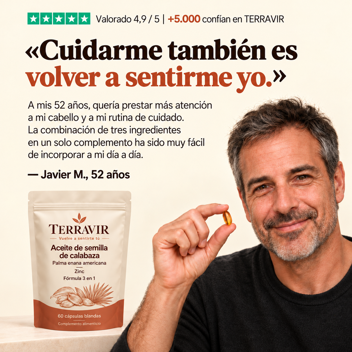 TERRAVIR – Cuida tu cabello y tus defensas cada día