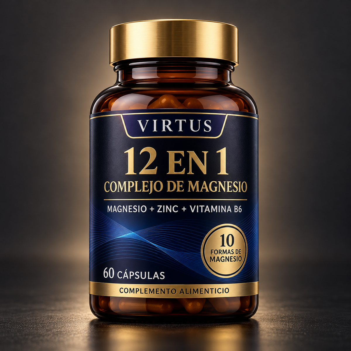 VIRTUS 12 en 1 – Cuida tu testosterona y tu energía cada día